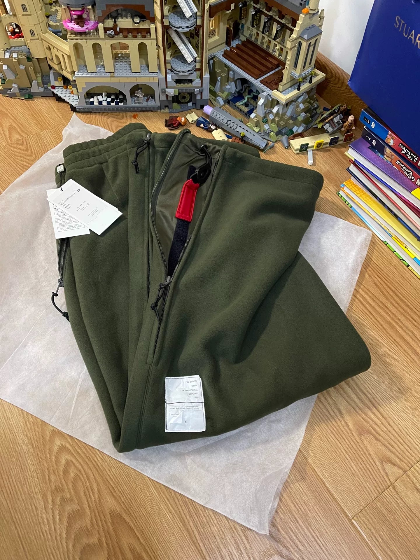 N.HOOLYWOOD Fleece Relaxed Straight Pants