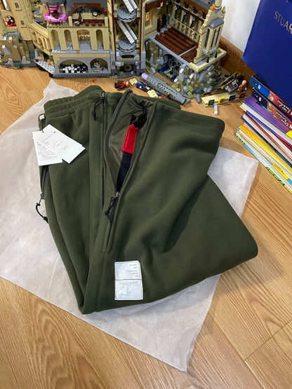 N.HOOLYWOOD Fleece Relaxed Straight Pants