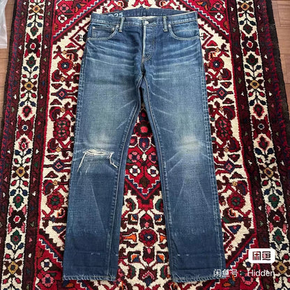 visvim 20AW Journeyman Mud Wide Jeans