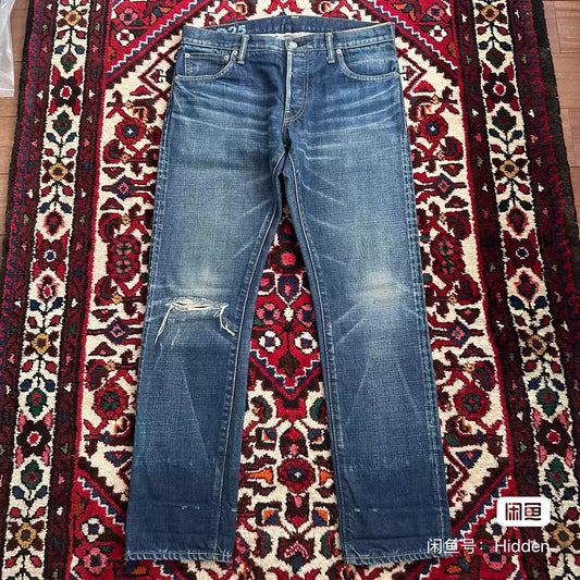 visvim 20AW Journeyman Mud Wide Jeans