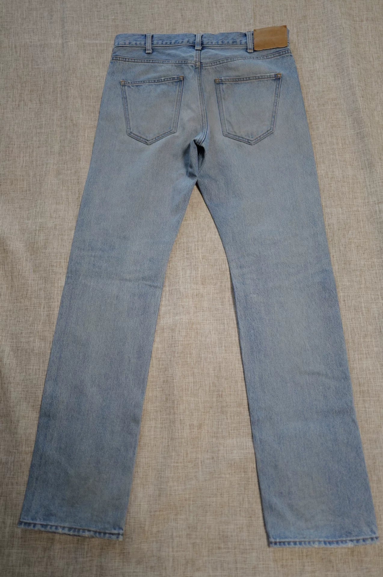 Celine CR001 Blue Washed Denim Jeans