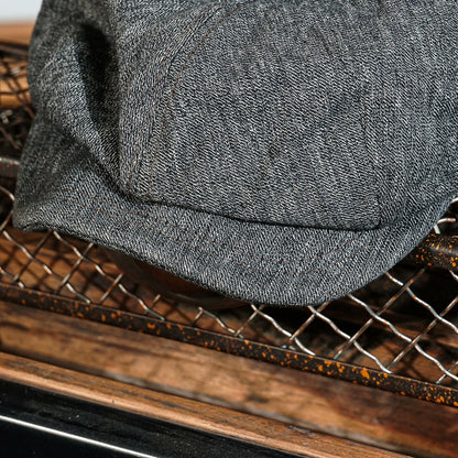 FRWHEELERS Pepper Salt Newsboy Cap
