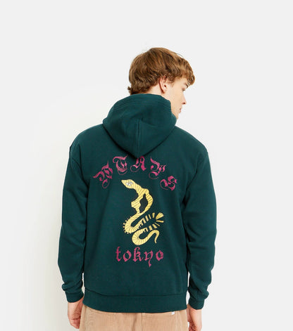 WTAPS 19AW DTOM Snake Pattern Hoodie