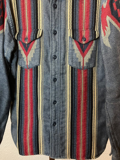 RRL 1940s Indian Blanket Western Shirt