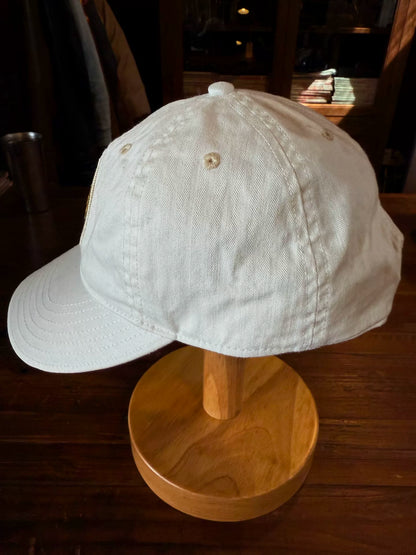 RRL Ralph Lauren White Baseball Cap