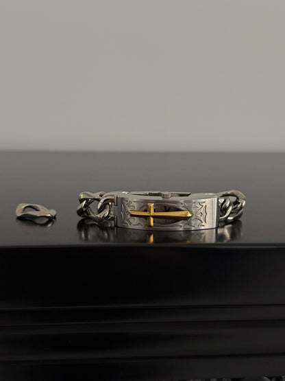 Jean Paul Gaultier Religious Cross Bracelet