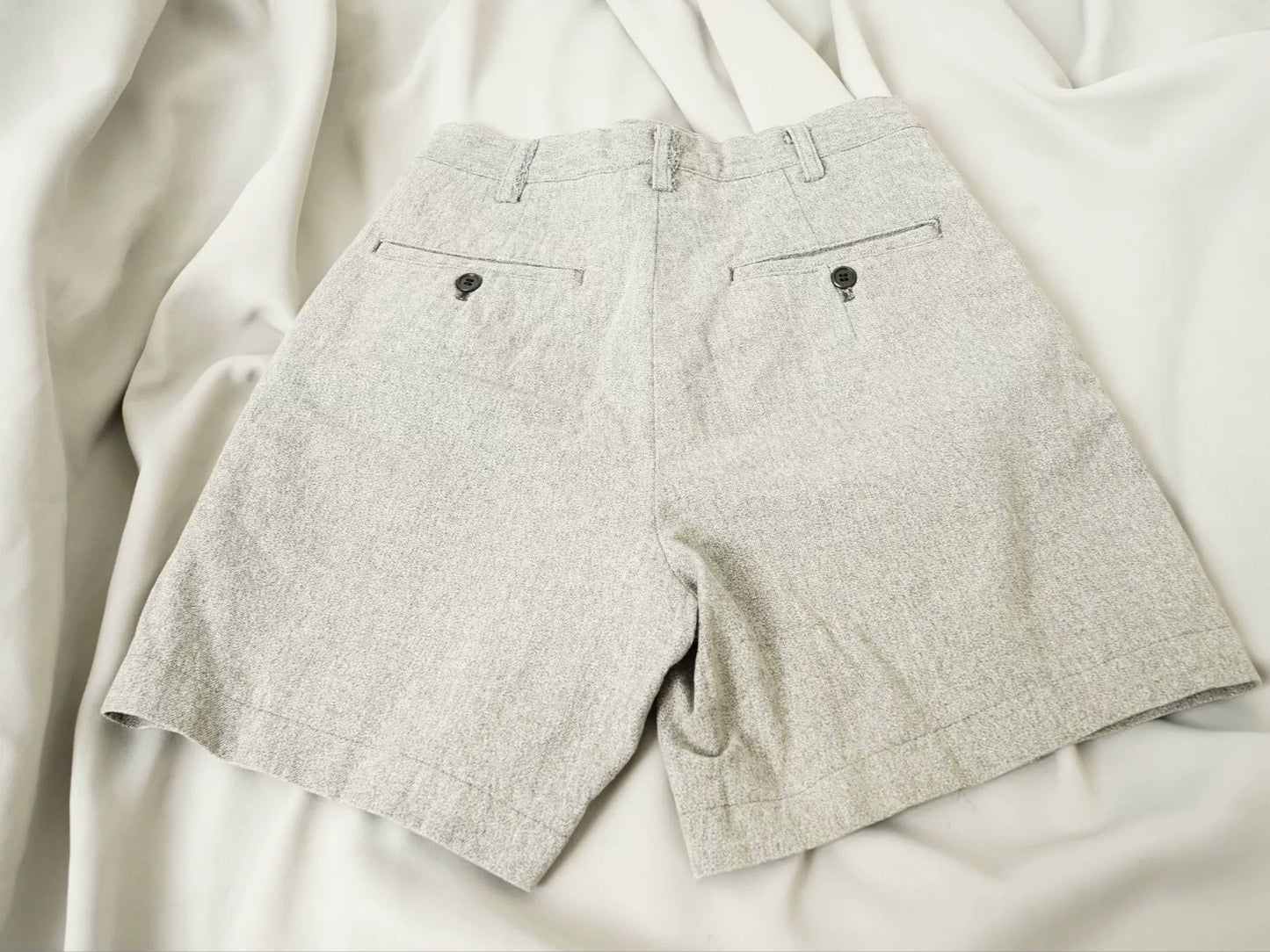 Yohji Yamamoto Y's for Men Gray Shorts