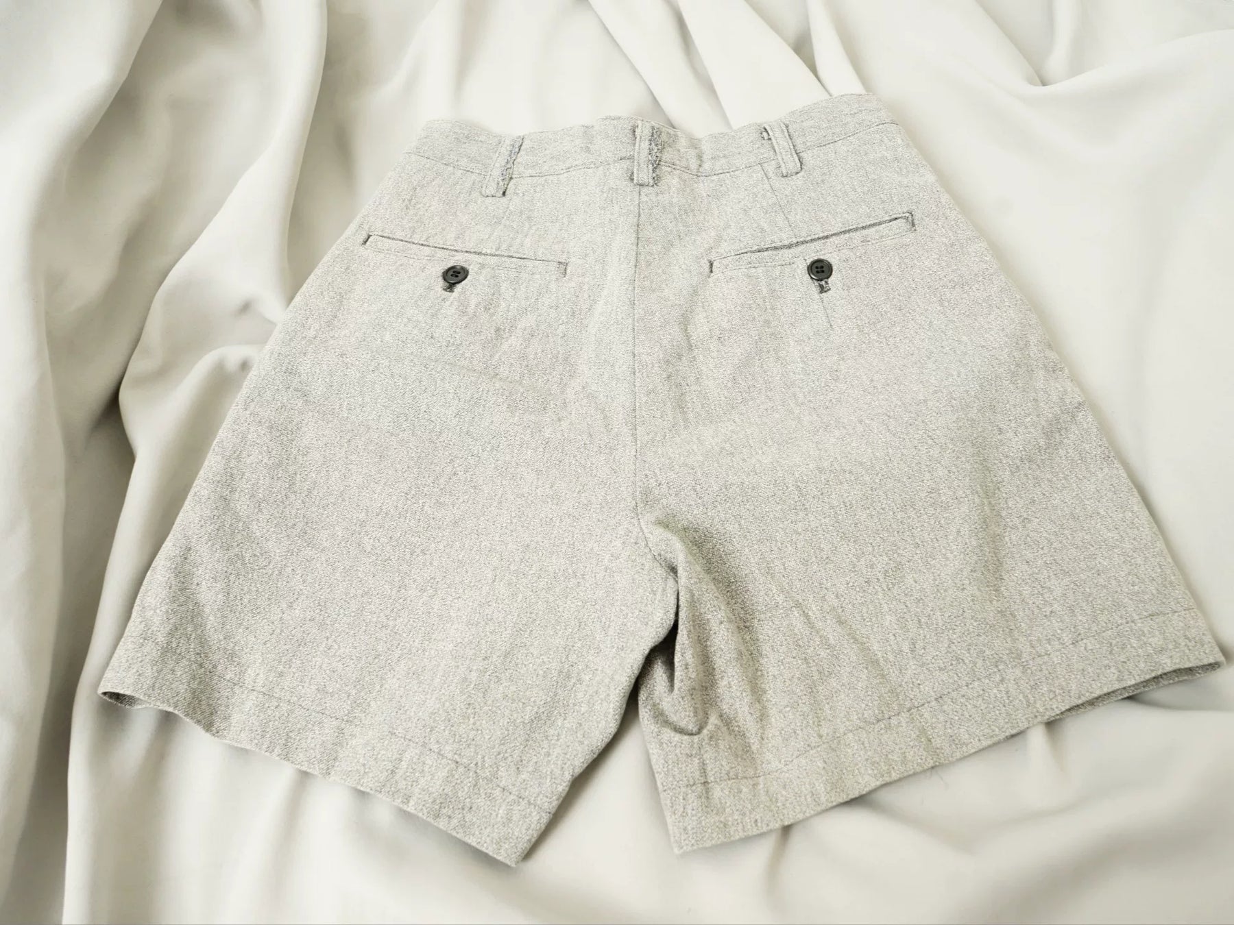 Yohji Yamamoto Y's for Men Gray Shorts