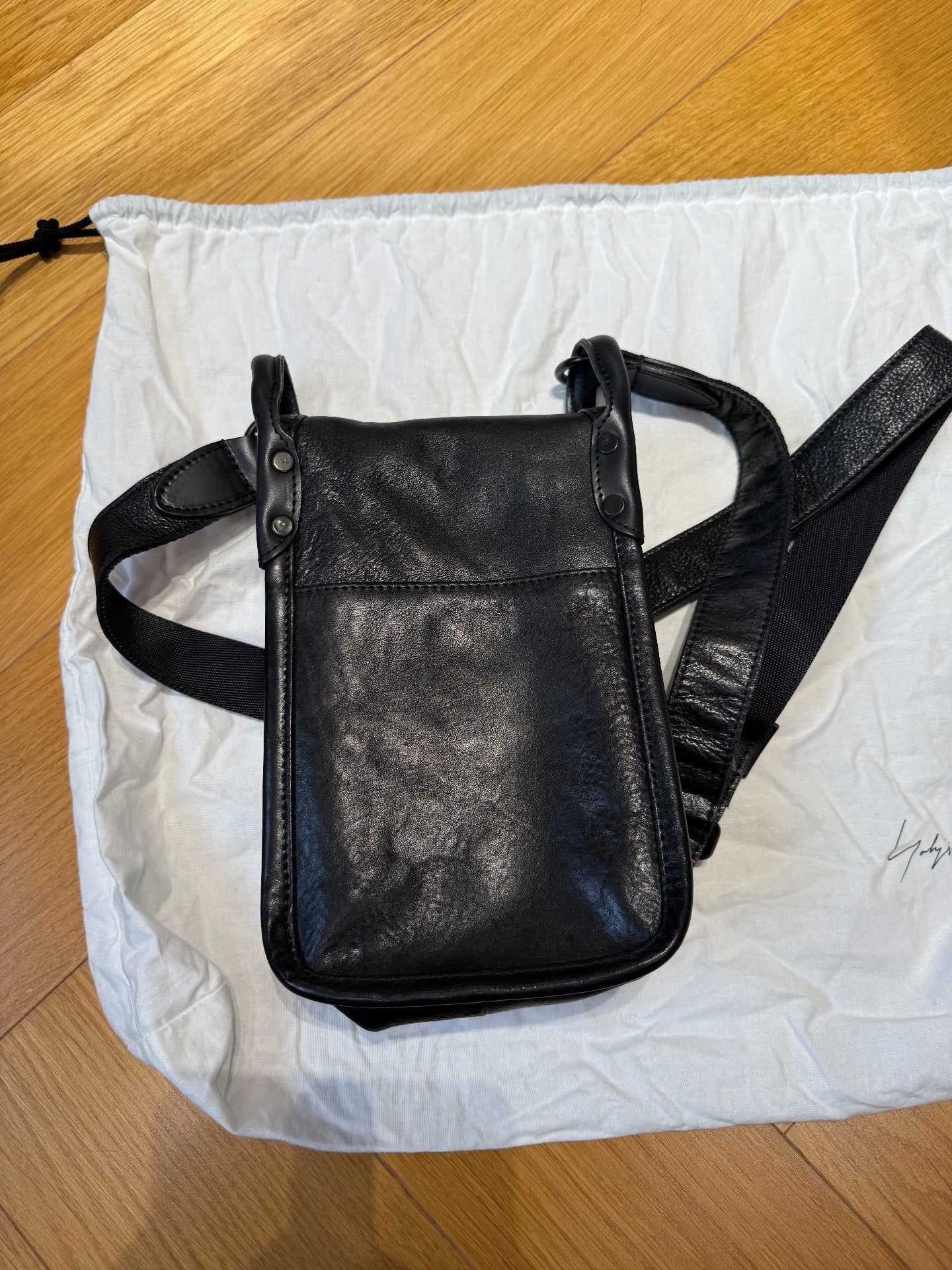 Yohji Yamamoto Main Line Crossbody Bag