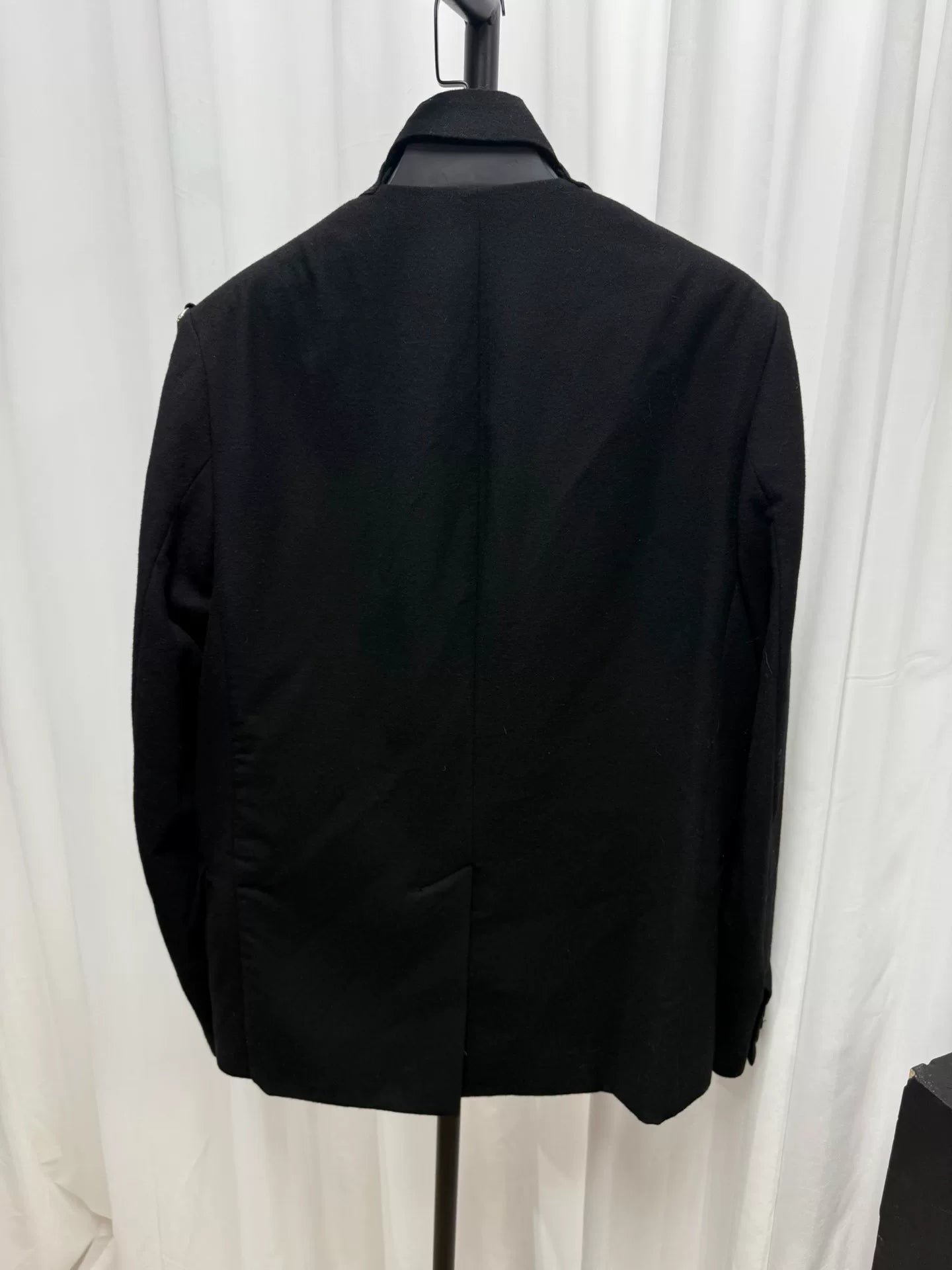 soloist skull ring zip jacket black