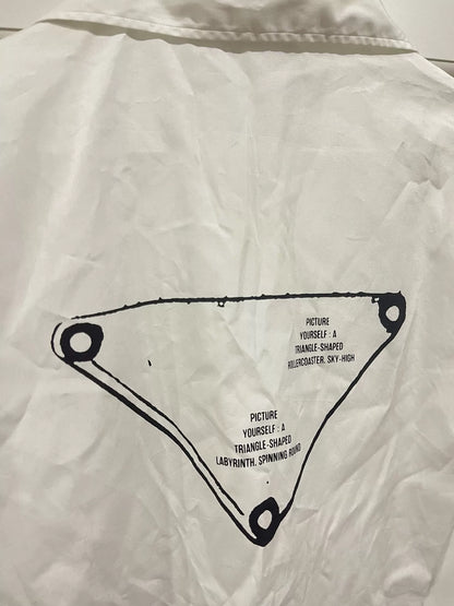 prada by raf simons short sleeve shirt