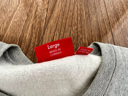 supreme box logo crewneck sweatshirt 18fw