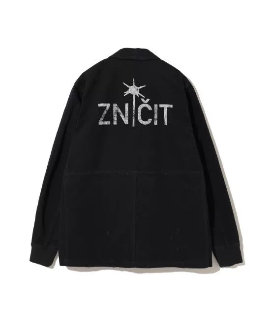 UNDERCOVER 24AW Distressed Retro Back Print Jacket