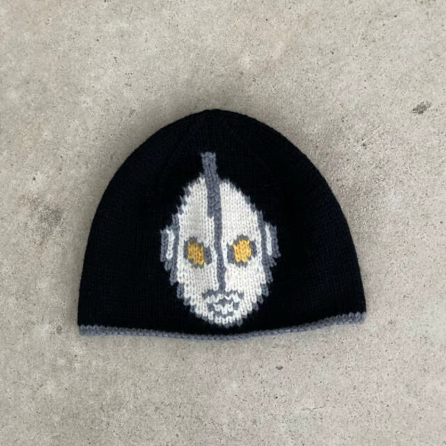 Yohji Yamamoto Ultraman Knit Beanie Hat