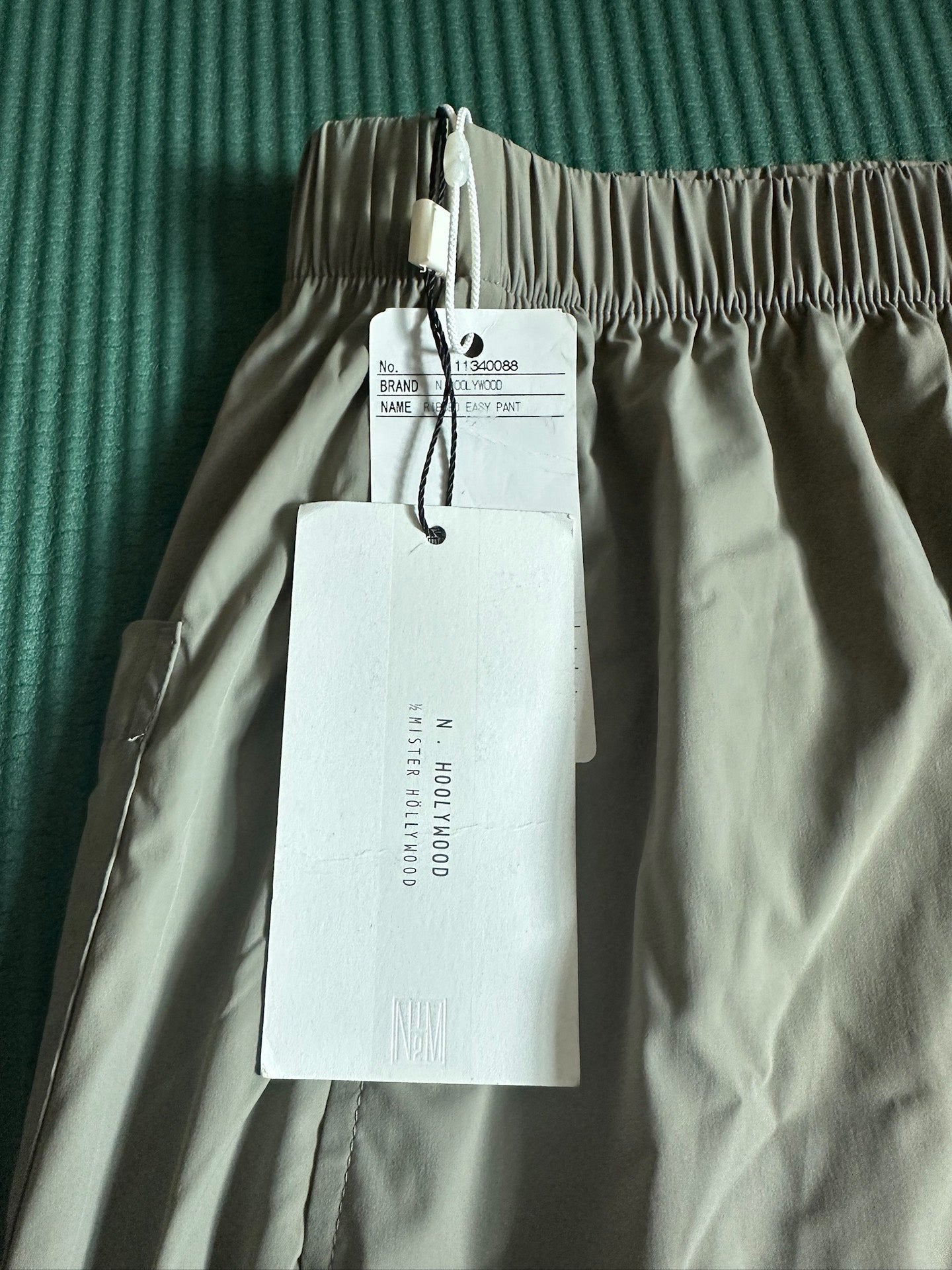 N.HOOLYWOOD Japanese Drapey Cool Casual Pants