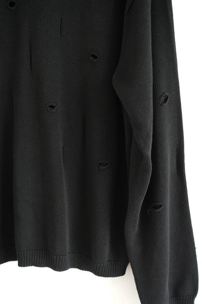 Yohji Yamamoto 80s Ripped Hollow Sweater