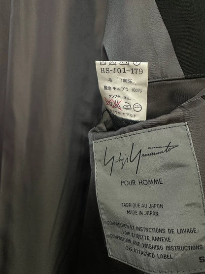 deep moss green wool long coat