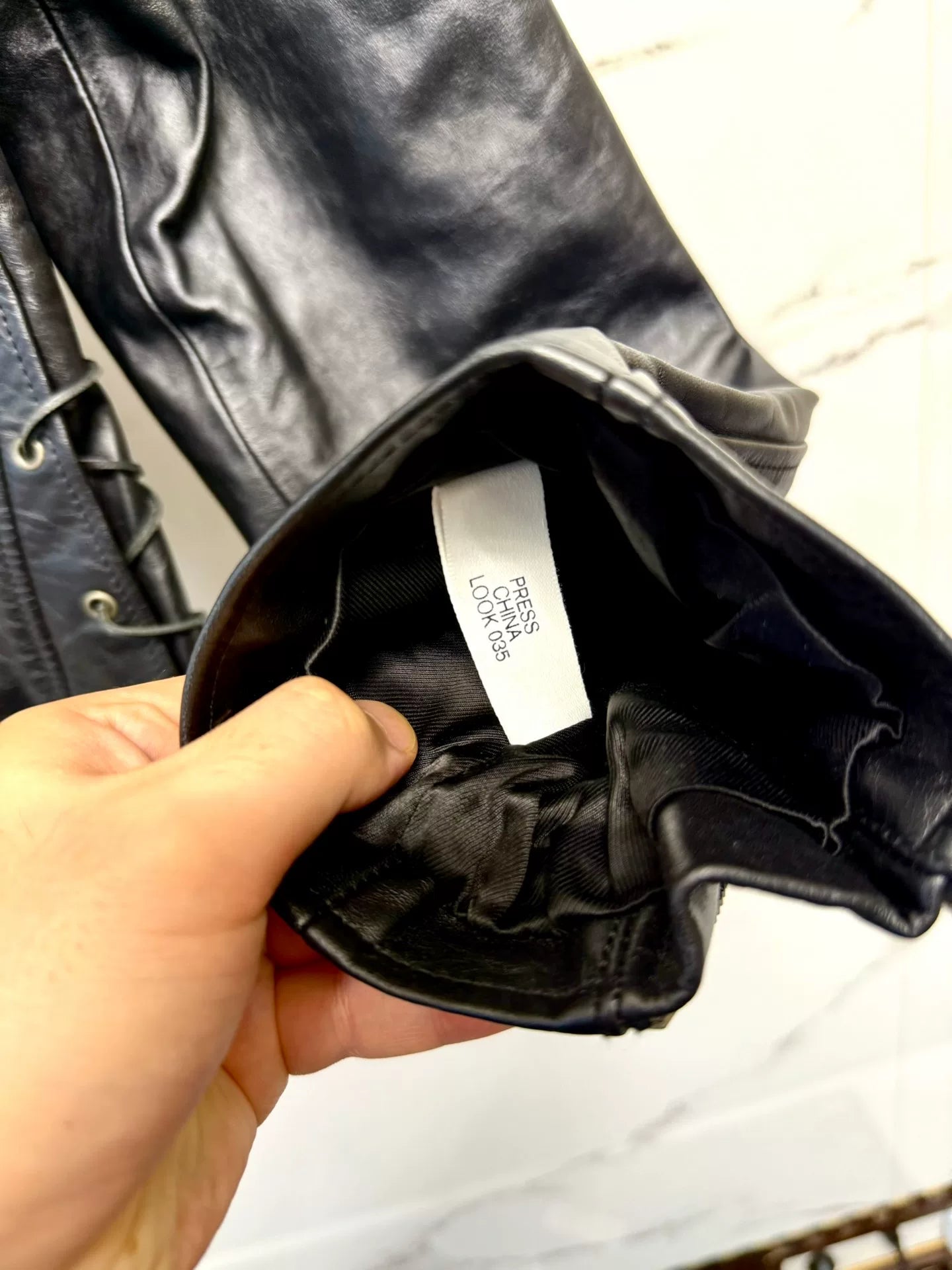 saint laurent studded black leather jacket