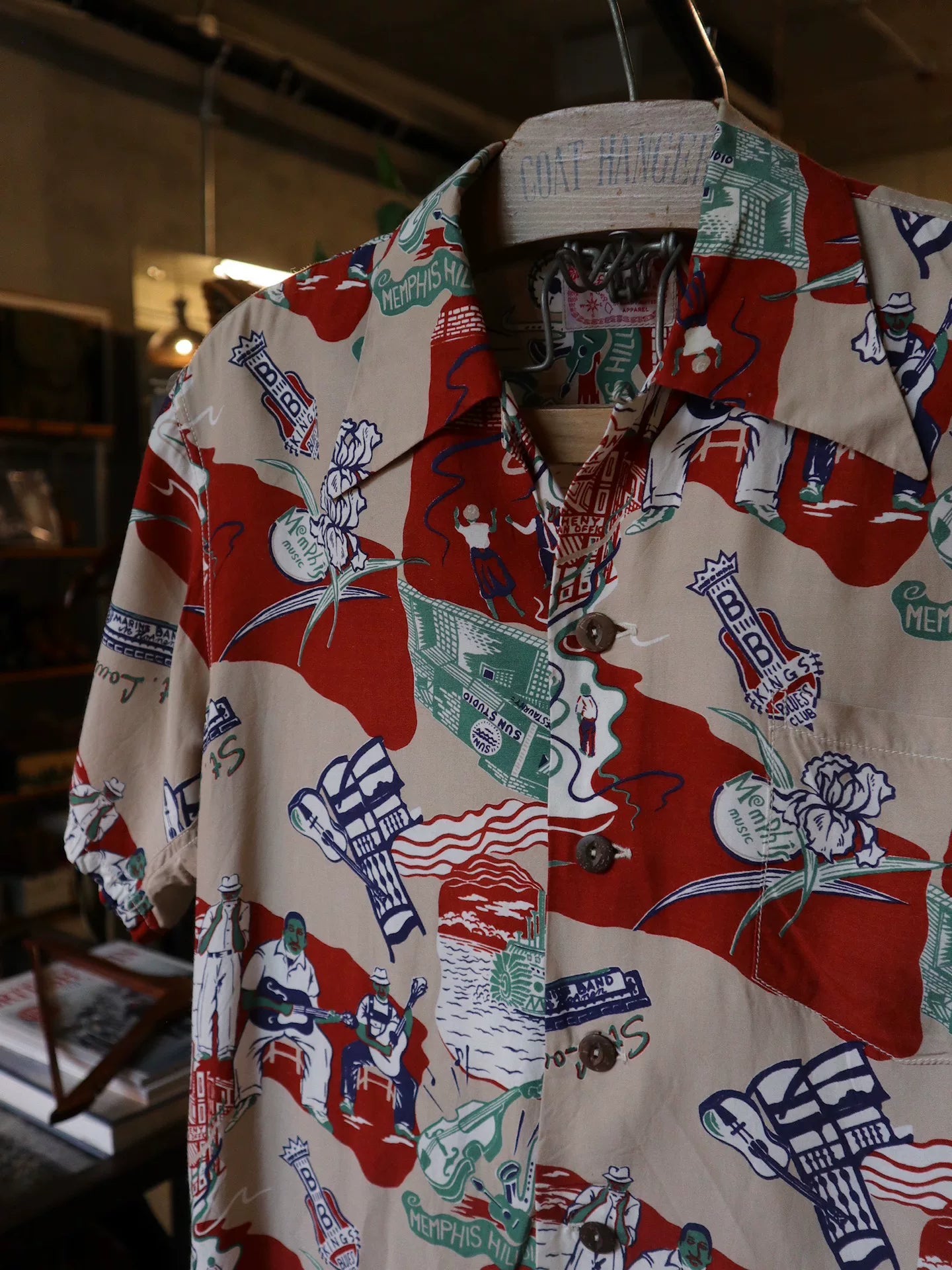Real Mccoy Blues Club Cuban Shirt