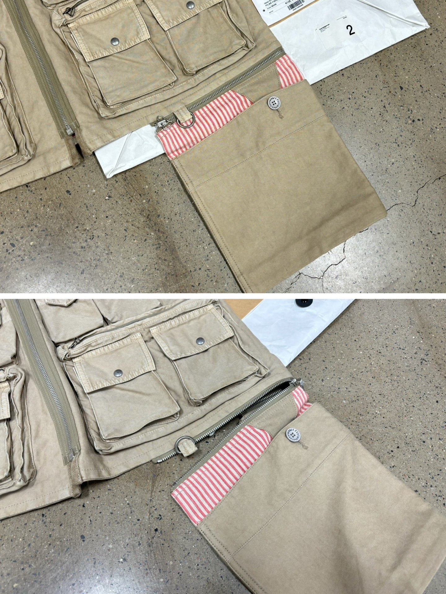 VISVIM 19AW PILAR FISHERMAN VEST