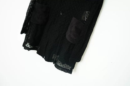 Comme des Garçons Rayon Cutout Embroidery Jacket