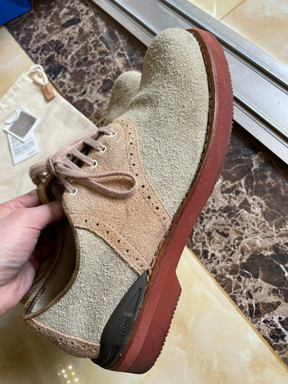 VISVIM PATRICIAN SUEDE-FOLK Low-Top Boots