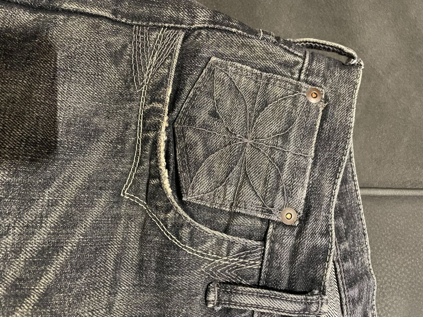 NEIGHBORHOOD Indigo Patch Miner Jeans S