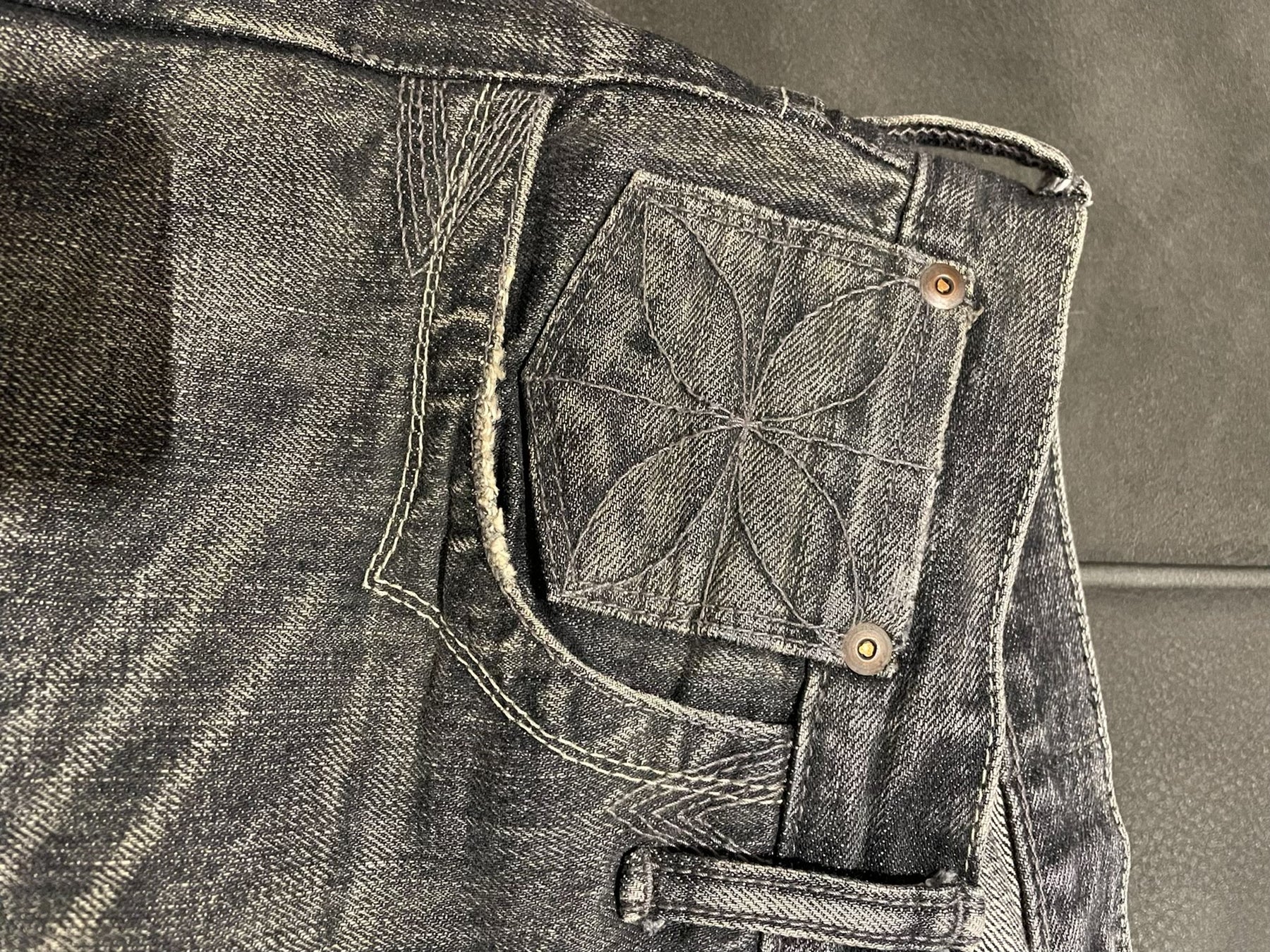 NEIGHBORHOOD Indigo Patch Miner Jeans S