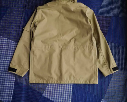 nanamica gore-tex cruiser jacket in beige