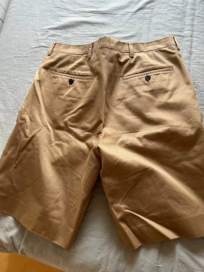 Prada Bermuda Shorts in Dark Khaki