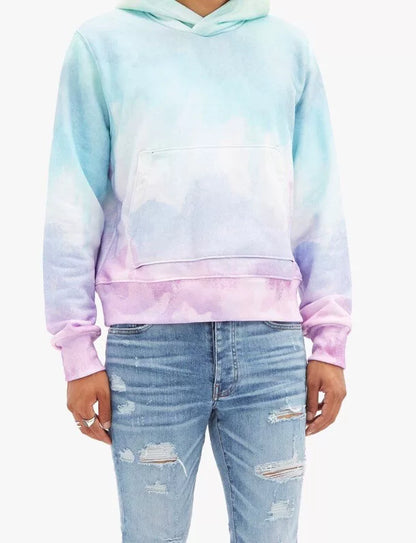 amiri tie-dye sweatshirt in size small