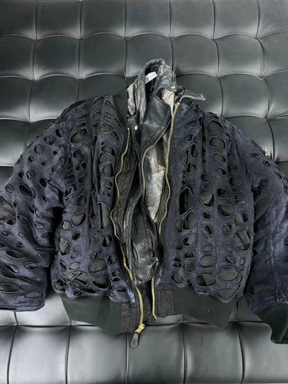 Alexander Digenova Two-in-One Bomber Jacket