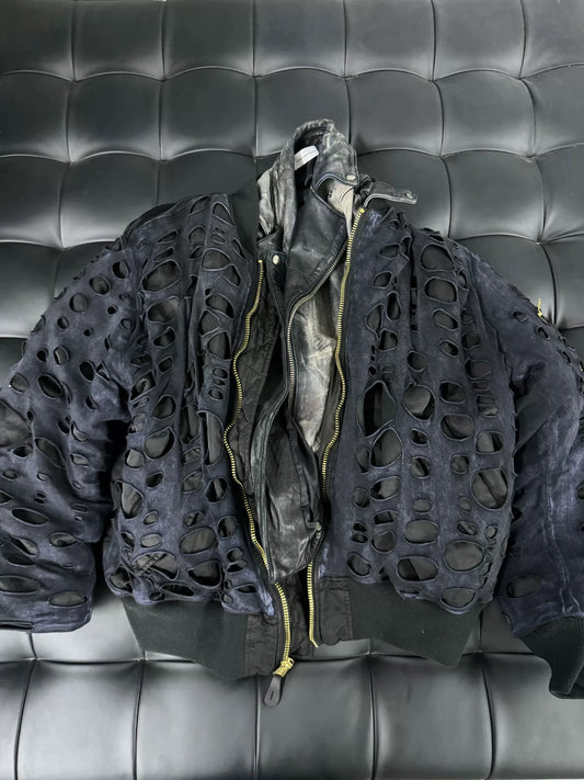 Alexander Digenova Two-in-One Bomber Jacket