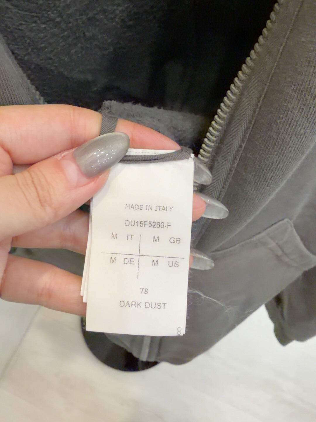 Rick Owens DRKSHDW Jumbo Gimp Hoodie