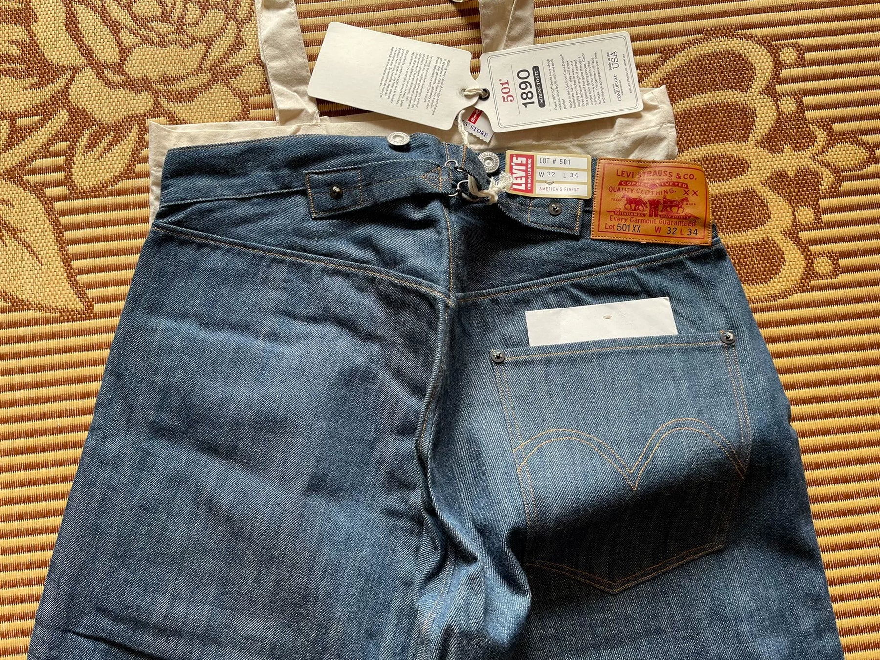 Levi's LVC 501XX 1890 90501-0009