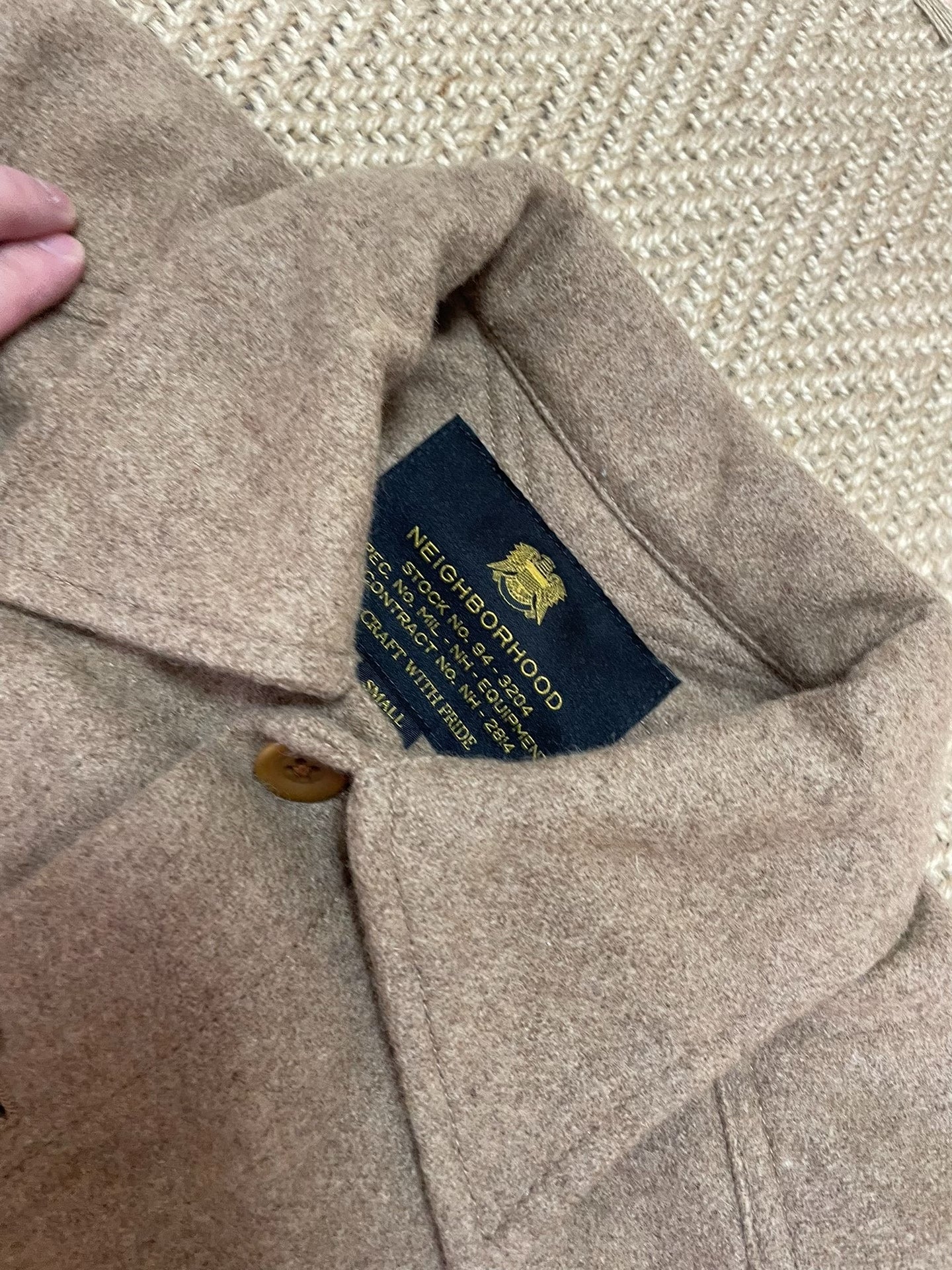 NEIGHBORHOOD CPO Two-Pocket Wool Jacket