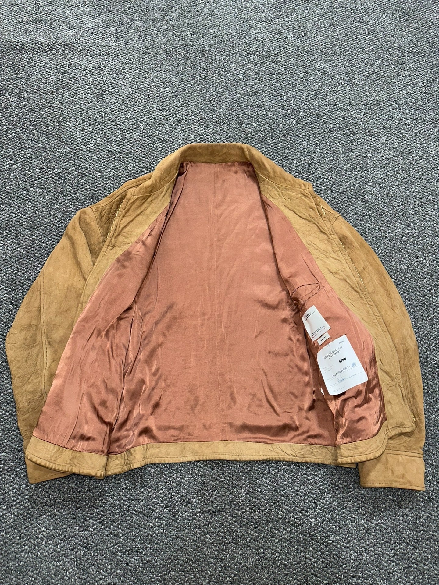 visvim munro sheepskin leather jacket