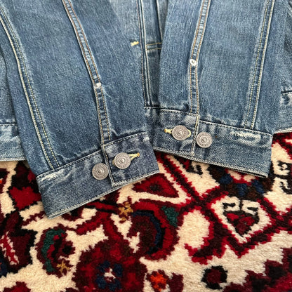 visvim 11aw 101 yellow mud denim jacket