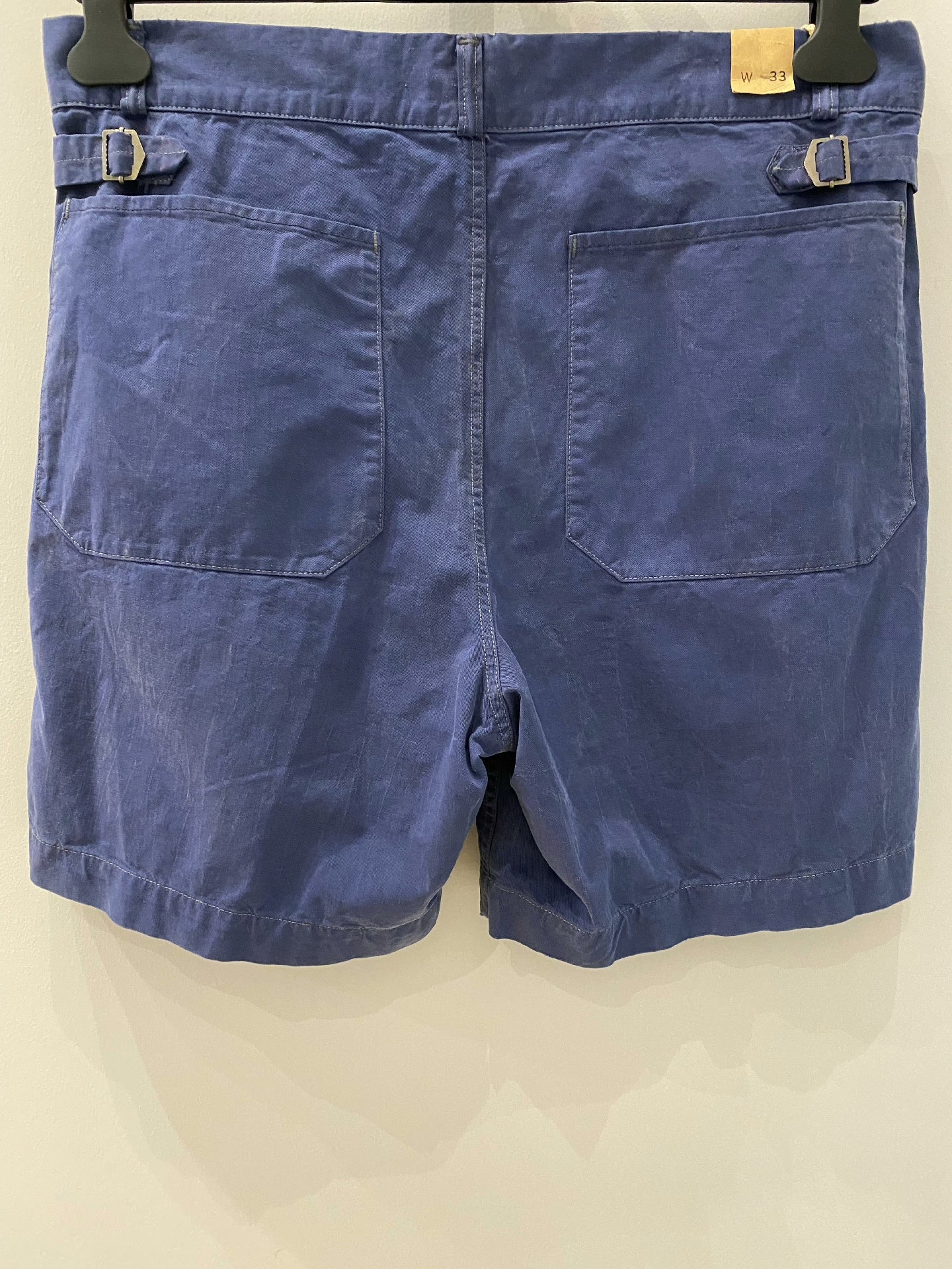 RRL Double RL Blue Washed Shorts