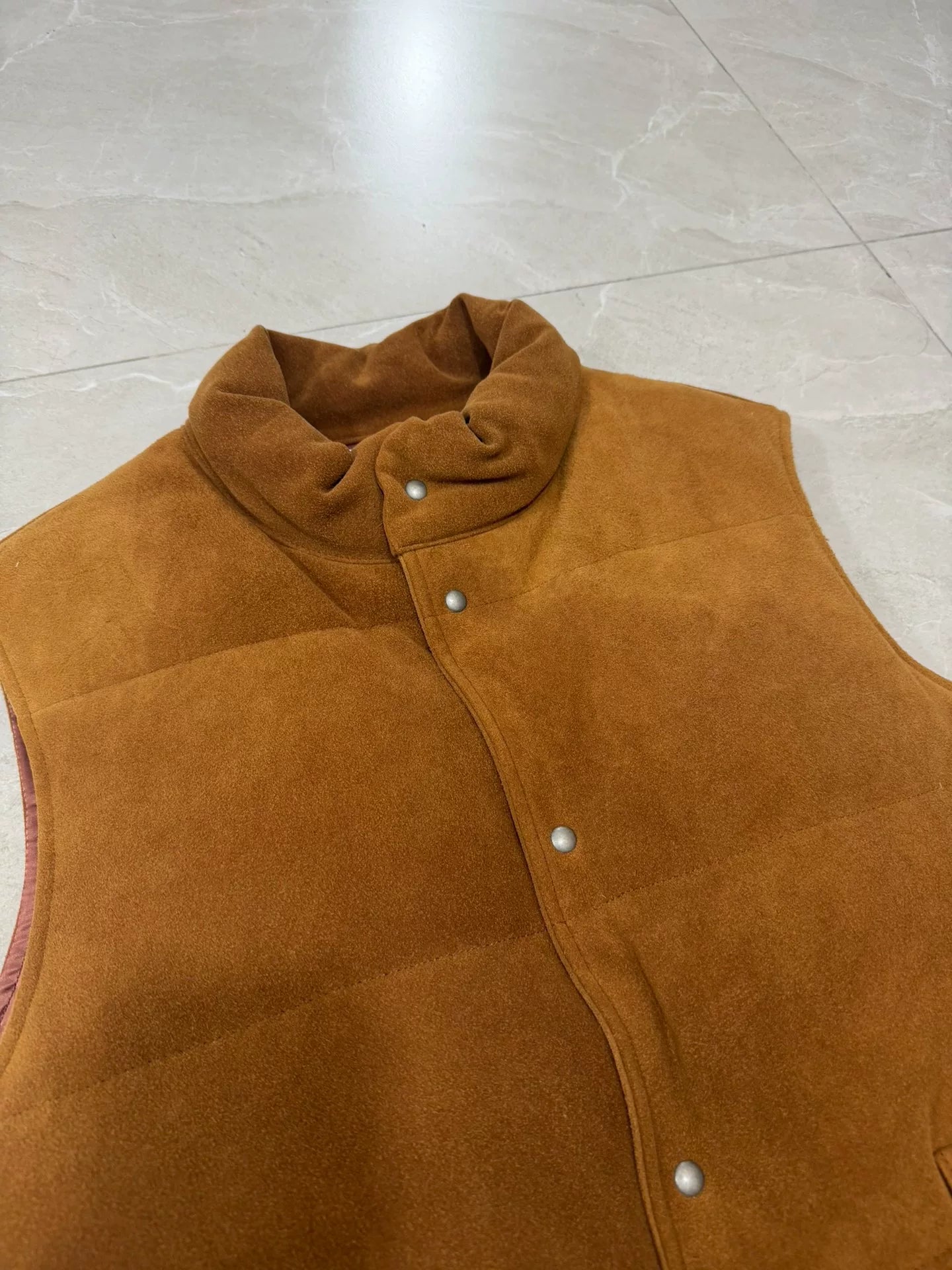 VISVIM WALKER DOWN VEST (JP DEERSKIN)
