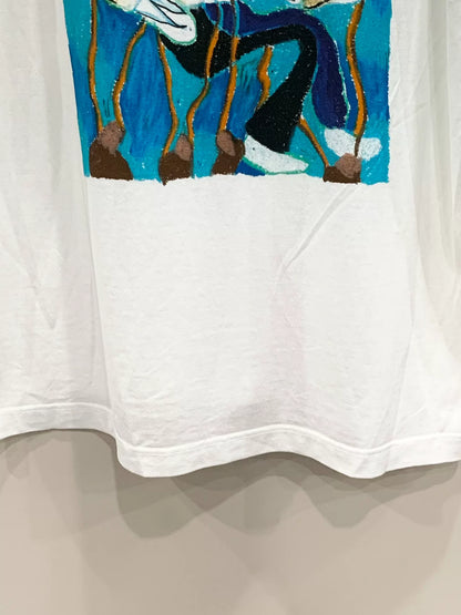 louis vuitton graffiti dinosaur short sleeve XXL