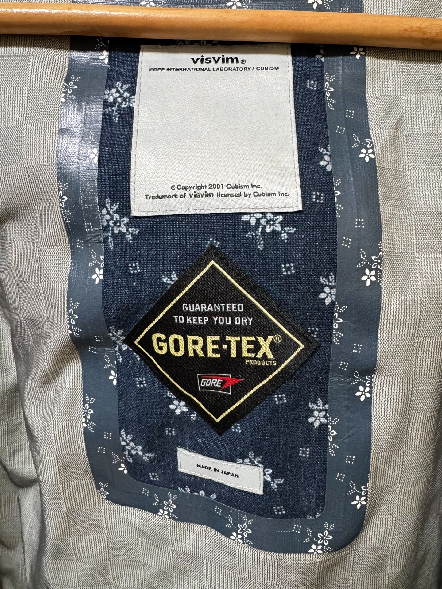 visvim awol smock 3l gore-tex coat