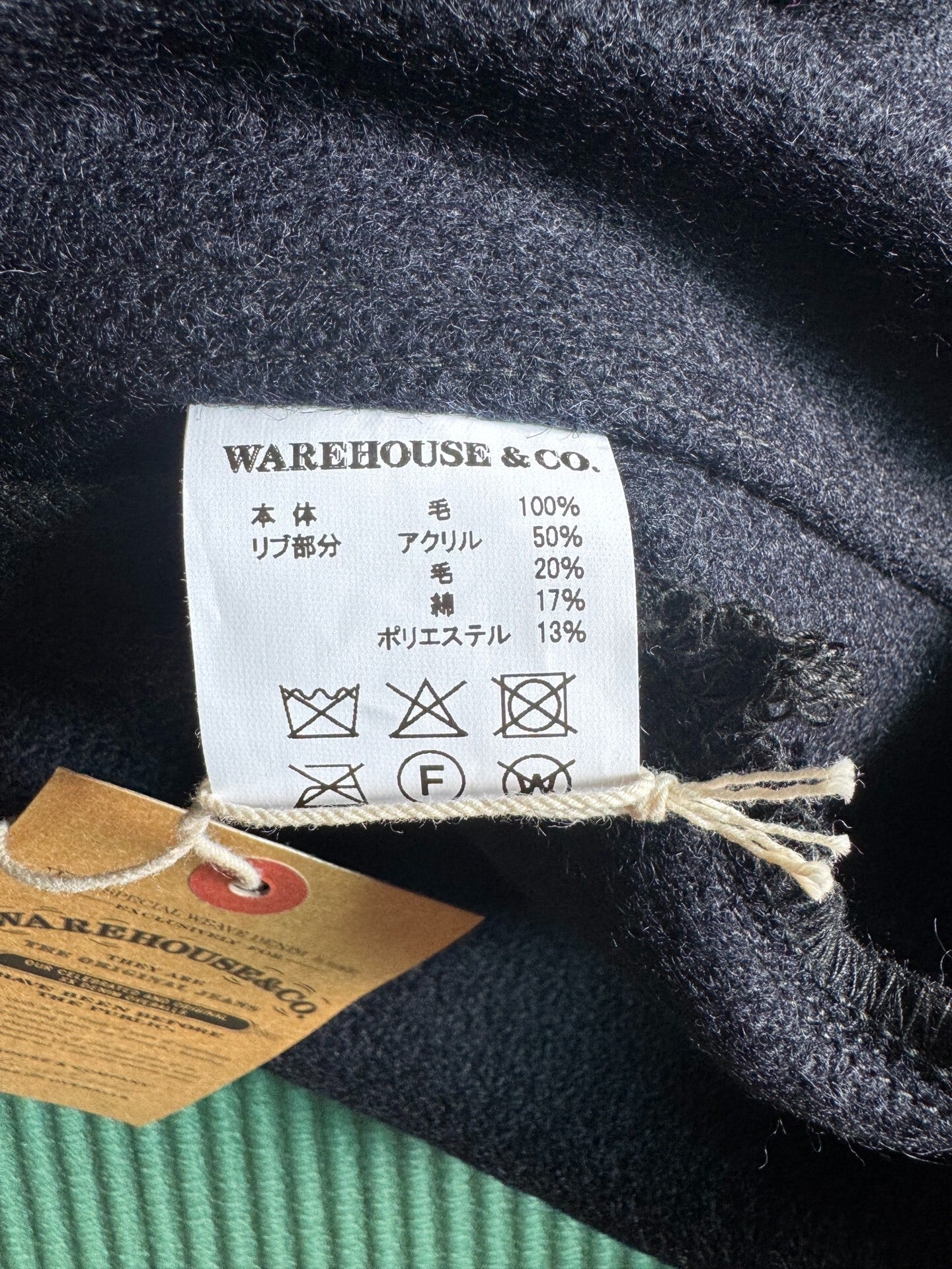 WAREHOUSE&CO. Wool Baseball Jacket 44