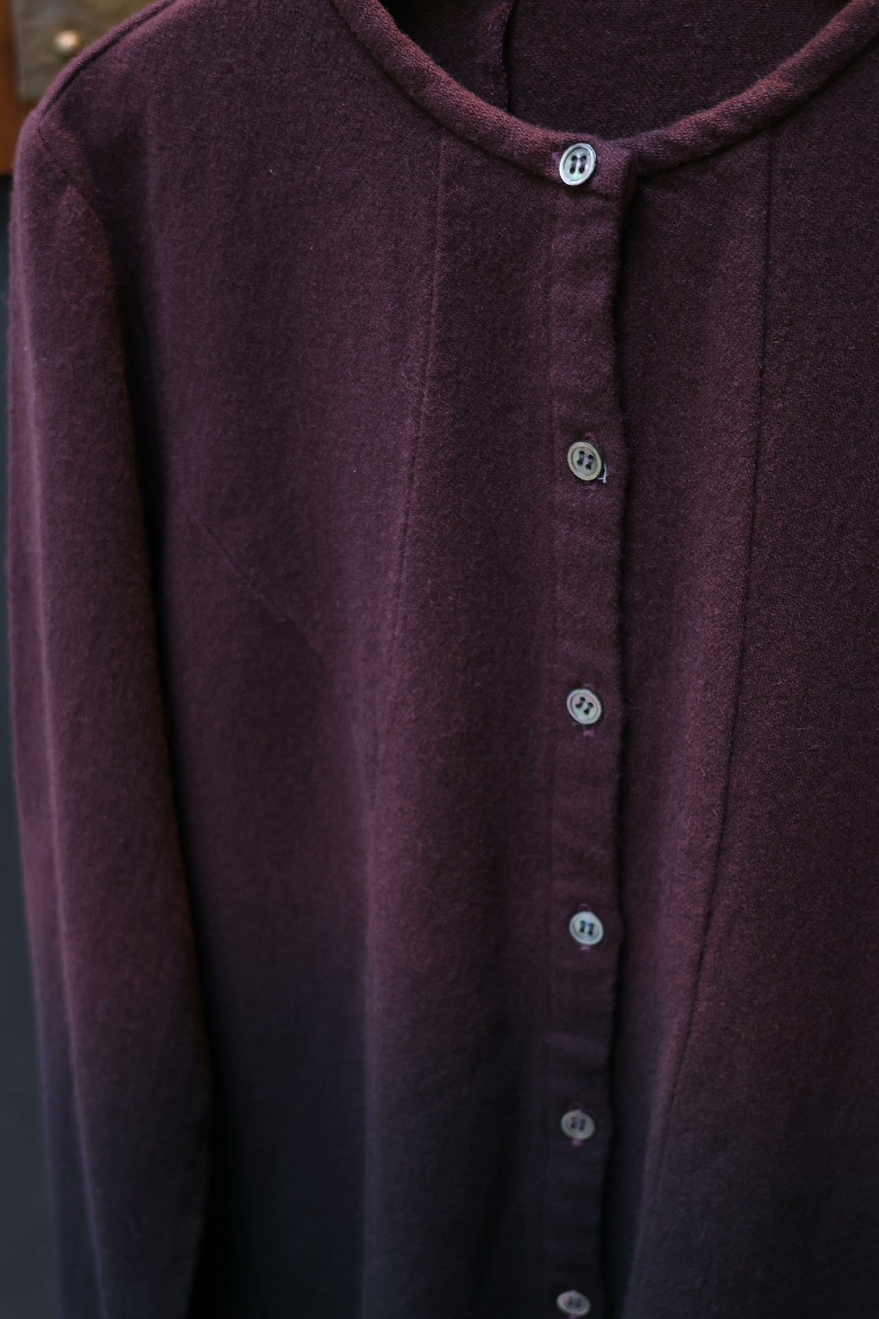 Yohji Yamamoto I Wish Purple Gradient Cardigan