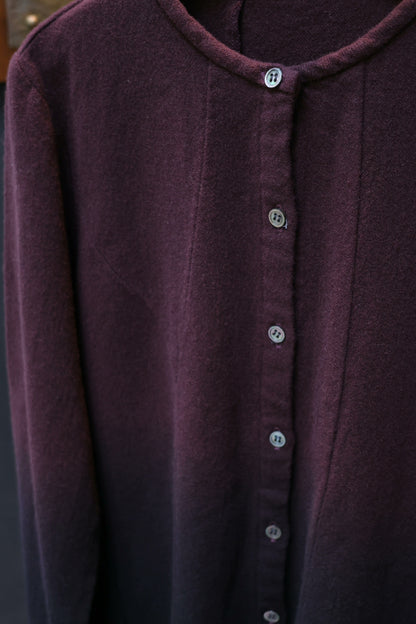 Yohji Yamamoto I Wish Purple Gradient Cardigan