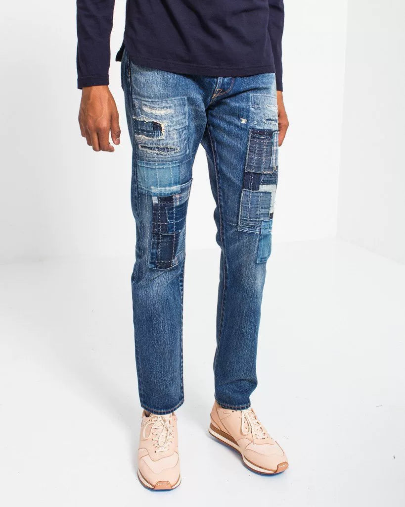 Kuro Aulick 03 Patchwork Denim Pants