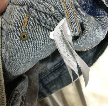Vintage RRL Denim Supply Flag Patch Jacket