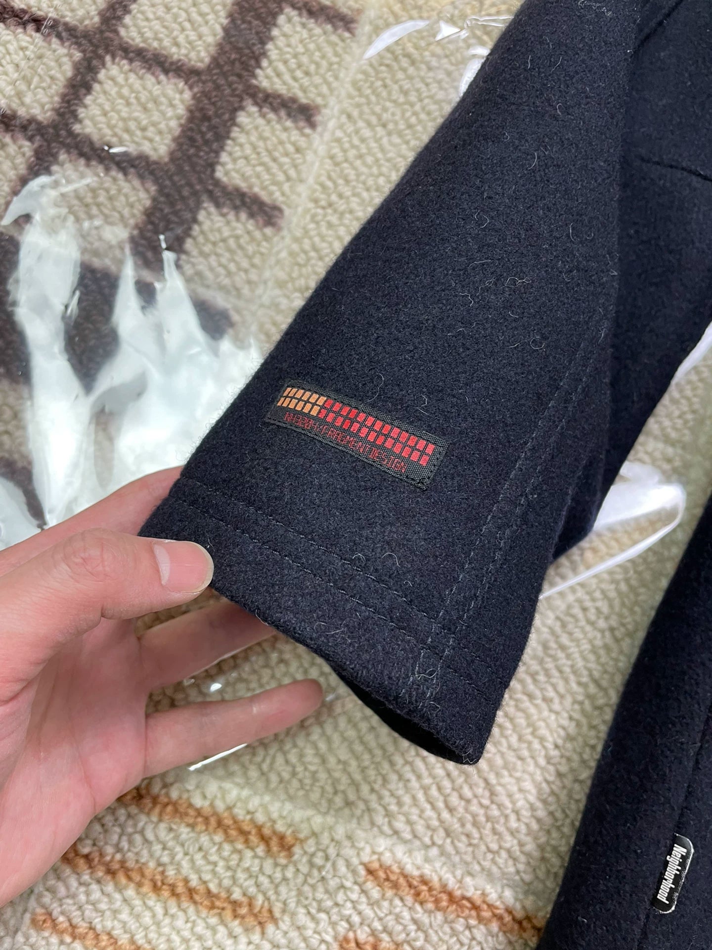 NEIGHBORHOOD FRAGMENT FSF Wool Coat