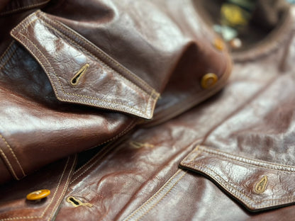 vintage Freewheelers Aviation Leather Jacket