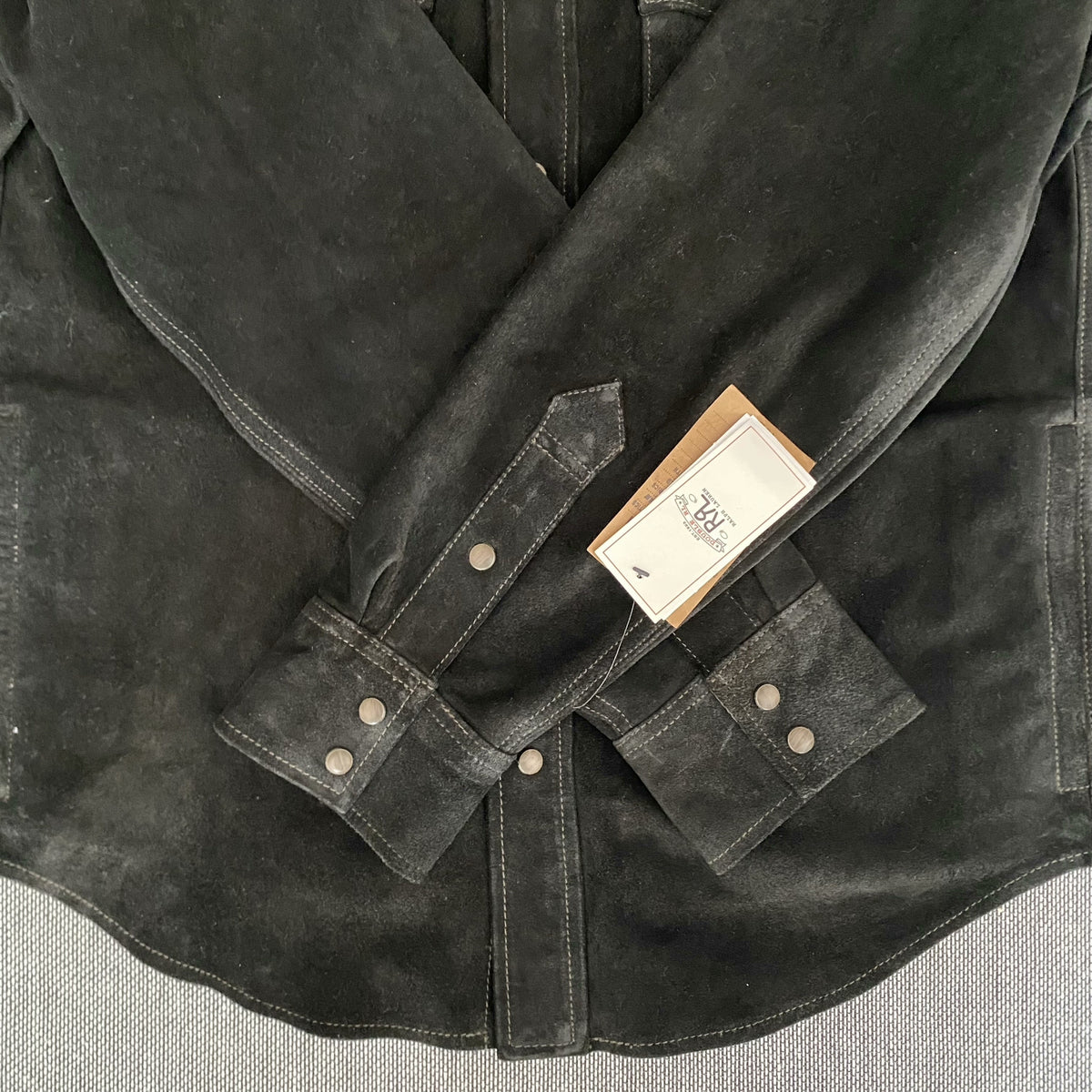 Ralph Lauren RRL Western Leather Shirt